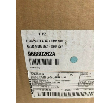 Sella Alta Pilota XDiavel/S - 96880262A