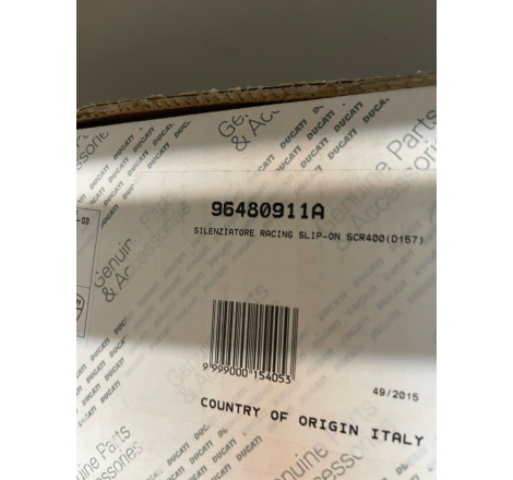 Silenziatore Racing Sport-Line Termignoni Per Scrambler 400 - 96480911A