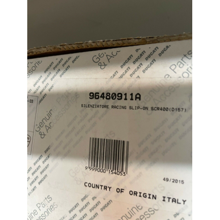 Termignoni Sport-Line Racing Silencer For Scrambler 400 - 96480911A