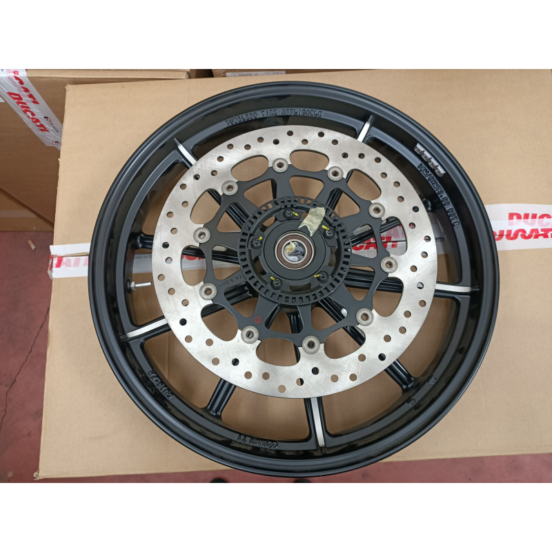 Front Wheel Rim Complete With Disc For Scrambler 800 Outlet