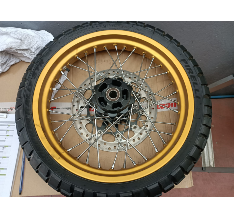 Cerchio Ruota Anteriore Completo Di Disco Per Scrambler Desert Sled Outlet - 50122481AA