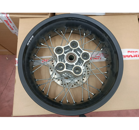 Cerchio Ruota Posteriore Completo Di Disco Per Scrambler Spoke Rims (Front 18")  Outlet - 50222241AA