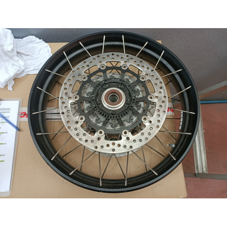Black Front Wheel Rim Complete With Disc For Multistrada Enduro (Spoke Rims) Outlet - 50122522AA