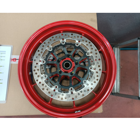 Cerchio Ruota Anteriore Red Completo Di Disco Per Monster 797 Outlet - 50121761AB
