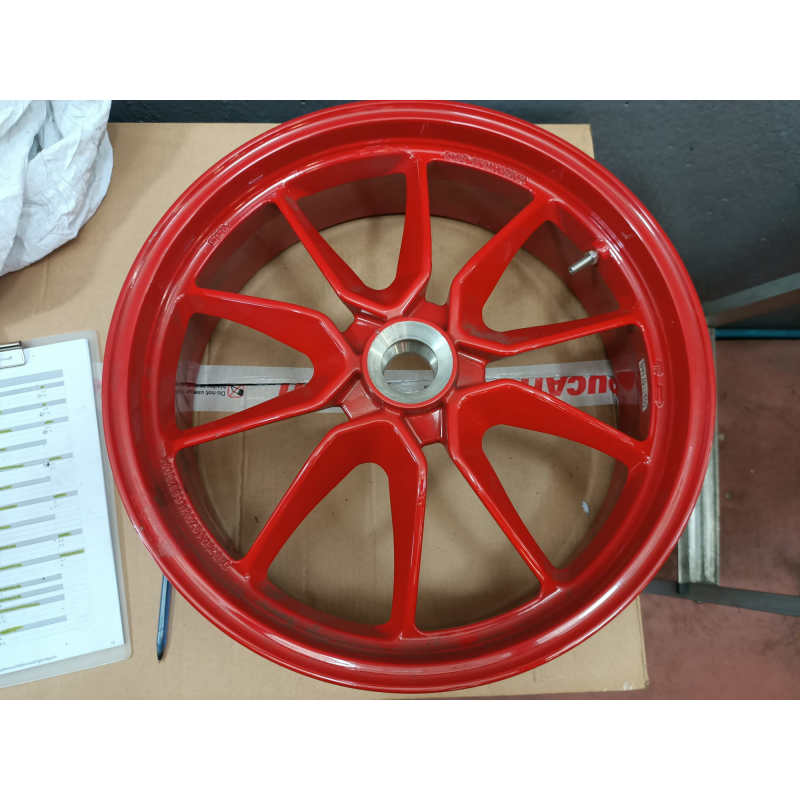 Rear Wheel Rim Red For Hypermotard 821/939 Outlet - 50211571AB