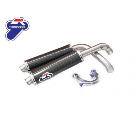 Silenziatori Termignoni In Carbonio 45 Mm Racing Per Ducati 748/916/996/998 - MR042CR