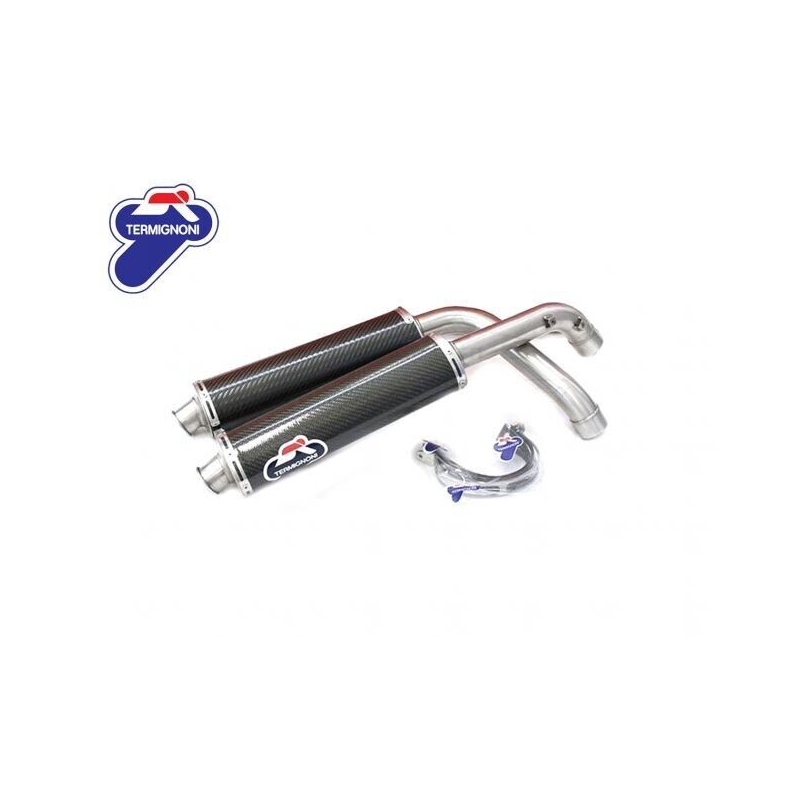 Termignoni Carbon 45mm Racing Silencers For Ducati 748/916/996/998 - MR042CR