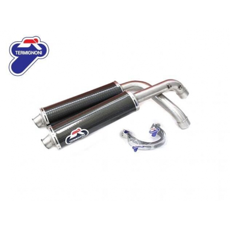 Silenziatori Termignoni In Carbonio 45 Mm Racing Per Ducati 748/916/996/998 - MR042CR