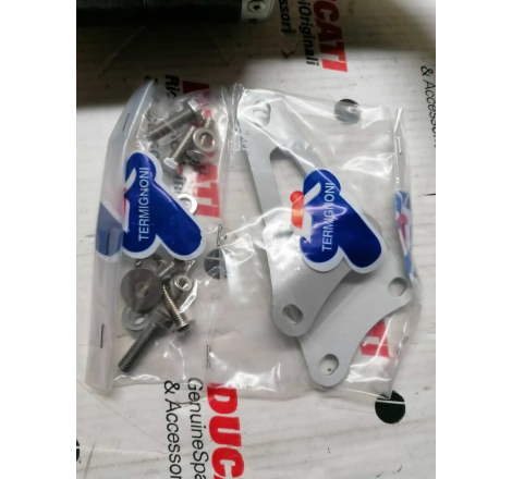 Pair of Approved Termignoni Carbon Side Exhausts for Monster - 96027006BC