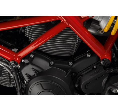 Set of Frame Caps in Billet Aluminum for Monster - 97380731A