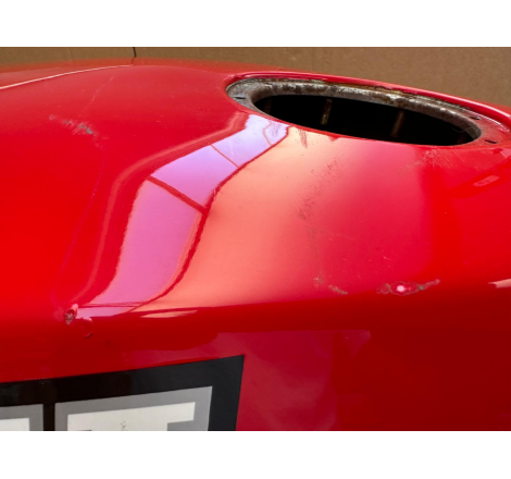 Red Tank Cover For Paso Used