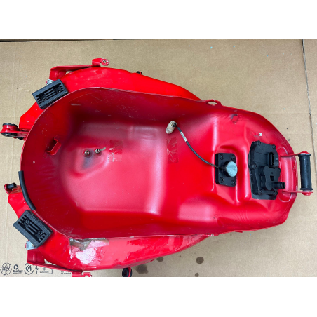 Serbatoio Rosso Lucido Per Supersport 939 Usato - 58612532BA