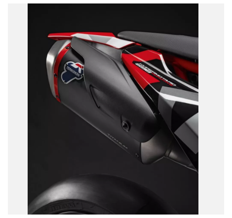 Full Racing Exhaust For Hypermotard 698 - 96482311AA