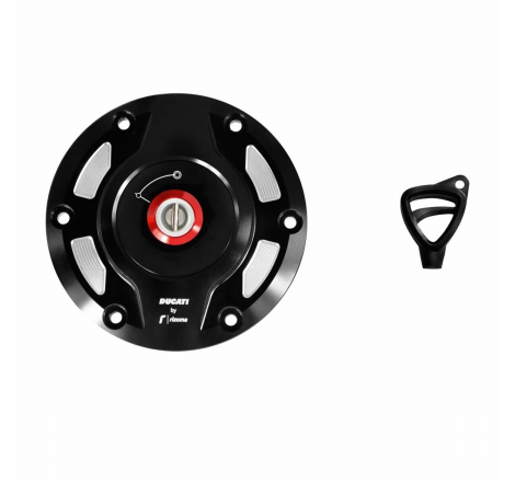 Tappo Serbatoio In Alluminio Nero Rizoma Per Diavel 1260 - 97780101AA