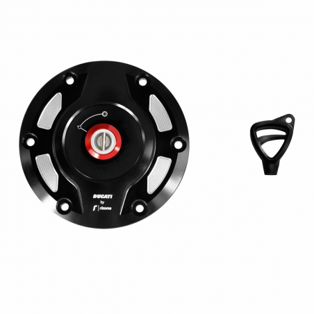 Tappo Serbatoio In Alluminio Nero Rizoma Per Diavel 1260 - 97780101AA