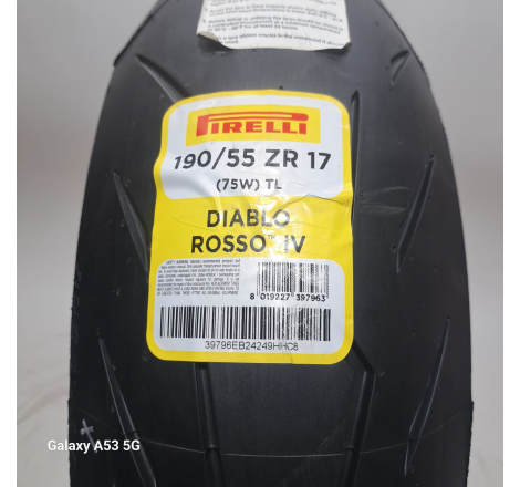 Anteriore Posteriore Diablo rosso 4 190/55 R17 120/70 R 17