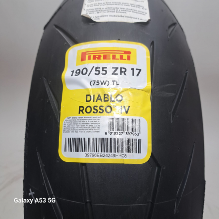 Anteriore Posteriore Diablo rosso 4 190/55 R17 120/70 R 17