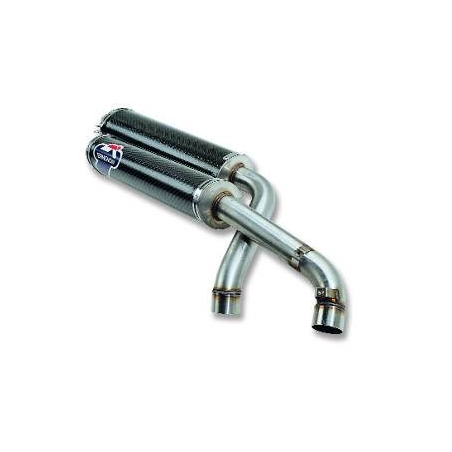 Racing Carbon Silencers 45mm For Superbike - 96103402B