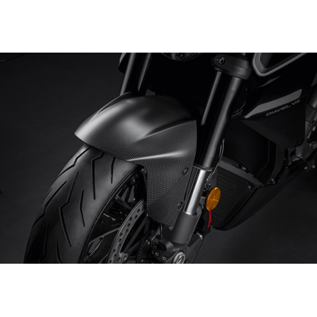 Carbon Front Mudguard For Diavel - 96981561AA