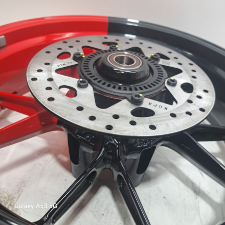 Coppia cerchi hypermotard 698 mono RVE con Difetti - 50122821AA 50222482AA