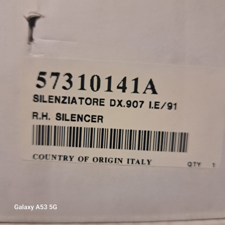Silenziatore destro superbike 907 i.E - 57310141A