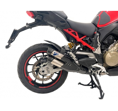 Kit Silenziatori Inox Titanio + UpMap Termignoni Per Multistrada V4/S 21/22 - D21109440ITC