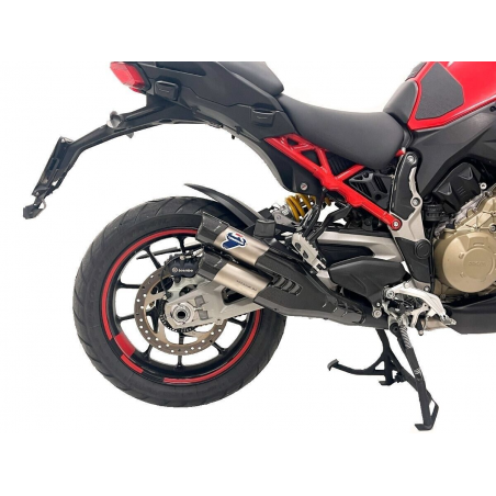 Kit Silenziatori Inox Titanio + UpMap Termignoni Per Multistrada V4/S 21/22 - D21109440ITC