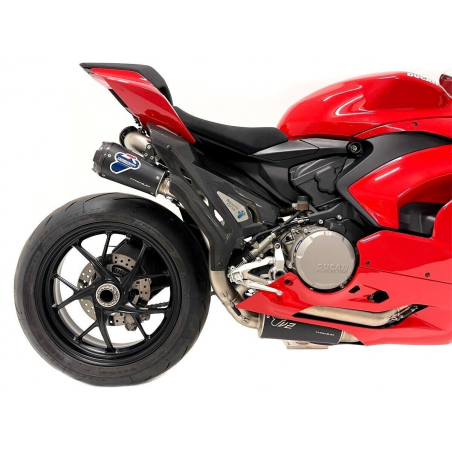 Complete Exhaust Stainless Steel-Titanium With Termignoni Map For Panigale V2 - D22009400INC