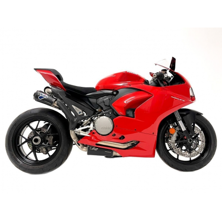Complete Exhaust Stainless Steel-Titanium With Termignoni Map For Panigale V2 - D22009400INC