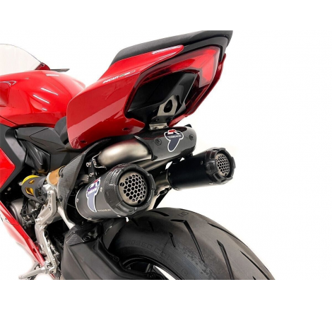 Complete Exhaust Stainless Steel-Titanium With Termignoni Map For Panigale V2 - D22009400INC