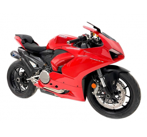 Complete Exhaust Stainless Steel-Titanium With Termignoni Map For Panigale V2 - D22009400INC
