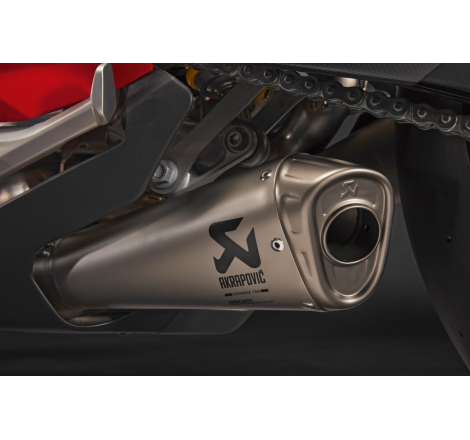 Gruppo Di Scarico Completo In Titanio Akrapovic Per Panigale V4/S/R 18-21 - 96481387C