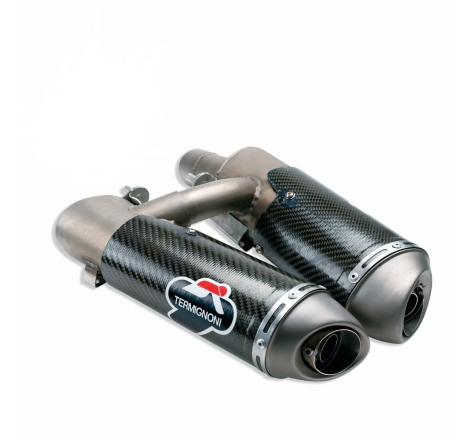 Carbon Silencer Kit For Hypermotard 1100 - 96451208B/MR004CO