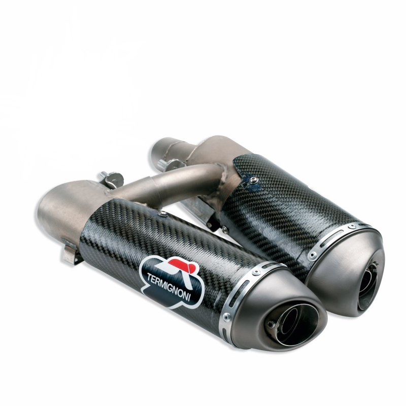 Carbon Silencer Kit For Hypermotard 1100 - 96451208B/MR004CO
