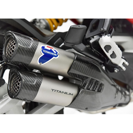 Kit Silenziatore In Titanio Omologato EU5 Termignoni Per Multistrada V4 (MY 2021–2022) - D21008040TTC