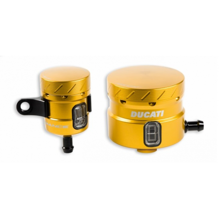 Gold Brake Clutch Fluid Reservoirs For Monster - 96180321B