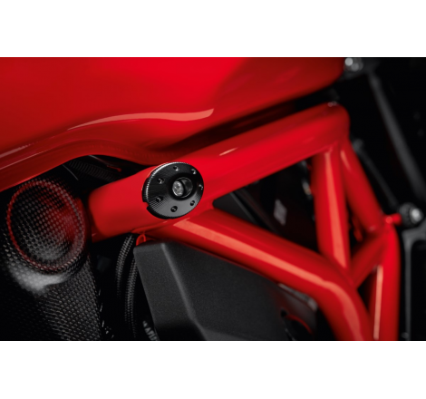 Set of Silver Full Aluminum Frame Caps for Monster - 97380851A