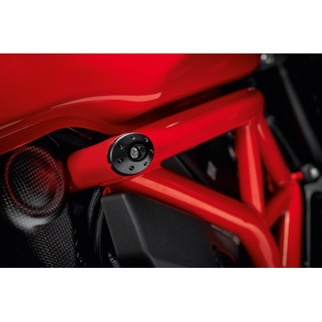 Set Di Tappi Telaio In Alluminio Dal Pieno Argento Per Monster - 97380851A