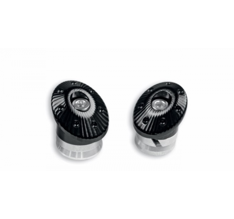 Black Billet Aluminum Frame Cap Set For Supersport - 97380801A