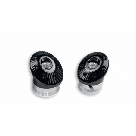 Black Billet Aluminum Frame Cap Set For Supersport - 97380801A