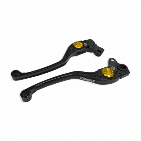 Leve Freno E Frizione In Alluminio Dal Pieno Color Oro Per Scrambler - 96180121A