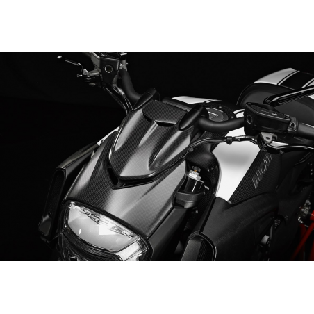 Cornice Faro Anteriore In Carbonio - 96980531A