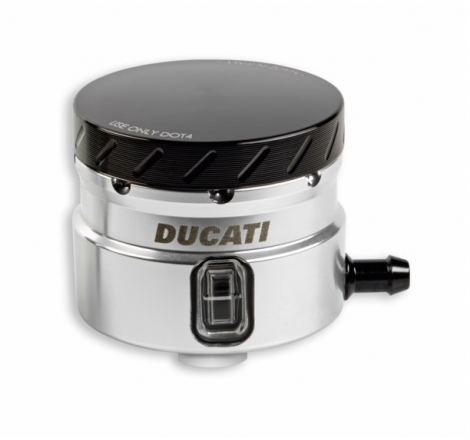 Brake Fluid Reservoir In Solid Aluminum Silver - 96180481B