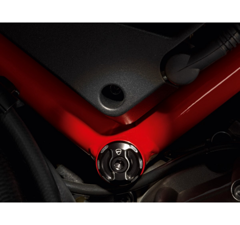 Set Di Tappi Telaio In Alluminio Dal Pieno Color Oro Per Multistrada - 97380441B