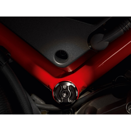 Set Di Tappi Telaio In Alluminio Dal Pieno Color Oro Per Multistrada - 97380441B