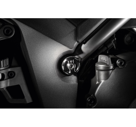 Set Di Tappi Telaio In Alluminio Dal Pieno Color Oro Per Multistrada - 97380441B