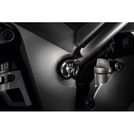 Set Di Tappi Telaio In Alluminio Dal Pieno Color Oro Per Multistrada - 97380441B