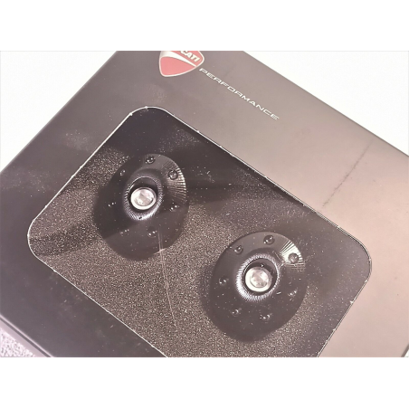 Black Billet Aluminum Frame Cap Set For Supersport - 97380801A