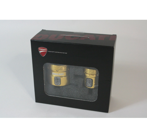 Gold Brake Clutch Fluid Reservoirs For Monster - 96180321B