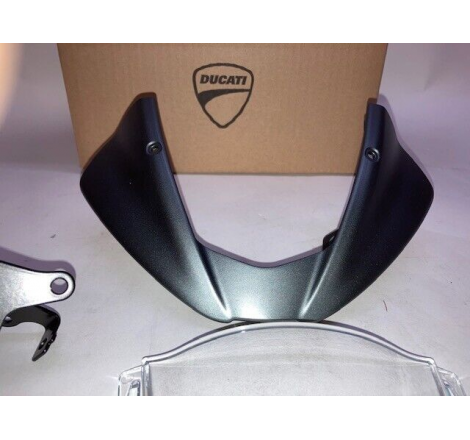 Cupolino Sport Color Silver Per Monster 937 - 97180971AC
